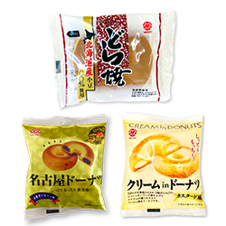 どら焼きとドーナッツ2種　合計200個
