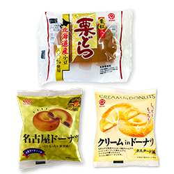 栗どらとドーナッツ2種　合計200個