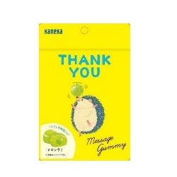メッセージグミ　THANK YOU(メロン)