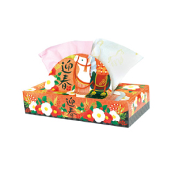 干支BOXティッシュ