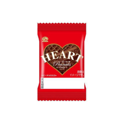 不二家ミニハート ピーナッツチョコレート