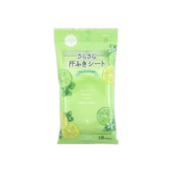 【目玉商品】さらさら汗ふきシート18枚入　